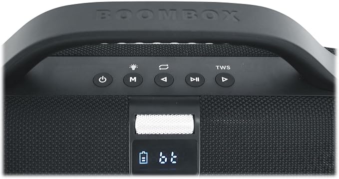 Rockville SONIC-50L Portable Bluetooth Speaker, 50W Stereo Sound, Dual LED Rings - Image 8