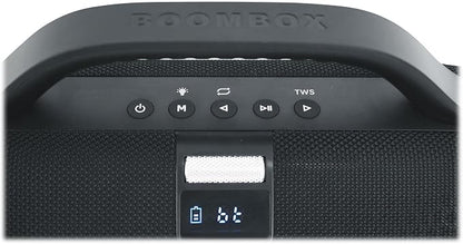Rockville SONIC-50L Portable Bluetooth Speaker, 50W Stereo Sound, Dual LED Rings - Image 8
