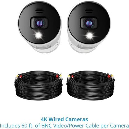 Night Owl Wired 4K UHD Indoor/Outdoor Add On Spotlight Cameras - Image 6