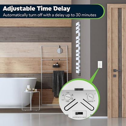 TOPGREENER Dual Load Motion Sensor Switch, PIR Sensor Light and Fan Switch - Image 4
