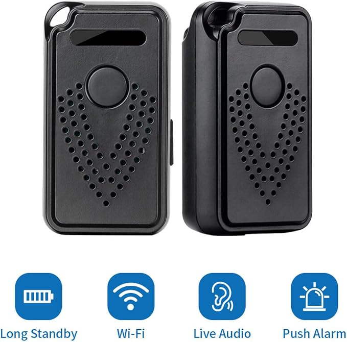 480Hr WiFi Mini Voice Recorder Live Stream 128G Voice-Activated Audio Recorder - Image 3