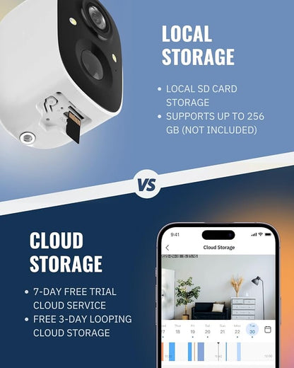 Security Cameras Wireless Outdoor, 2.5K WiFi Battery Powered Cameras - Image 8