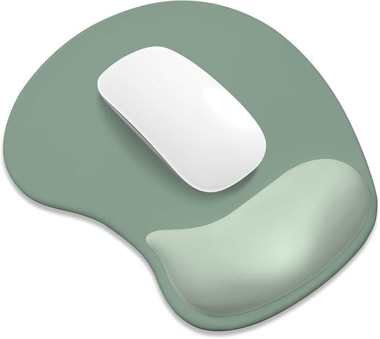 ITNRSIIET Ergonomic Mouse Pad, Cushioned Gel Wrist Rest, Non-Slip Base by +ITNRSIIET