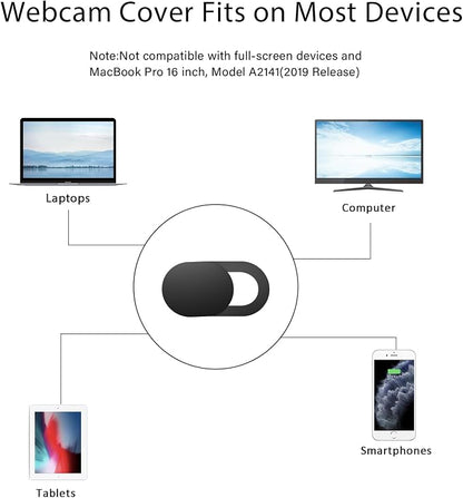 Laptop Camera Cover Slide, Camera Cover Slide, 8 Pack Ultra Thin Webcam Cover - Image 4