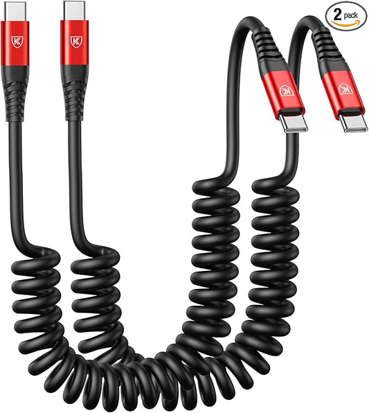 USB C to USB C Cable 6ft, Type C Fast Charging Compatible by KIYODA
