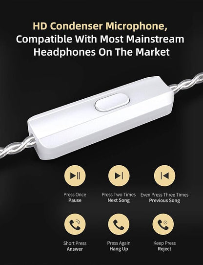 KZ ZSN PRO X IEM Earphones Dual Driver in Ear Monitor 1BA 1DD Wired Earphones - Image 7
