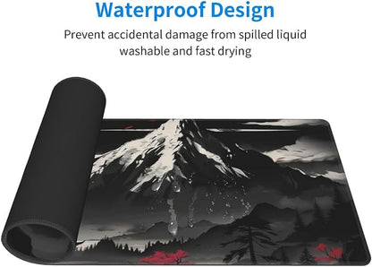 Extended Gaming Mouse Pad, Large Desk Mat XL Anime Mouse Pad Waterproof - Image 3