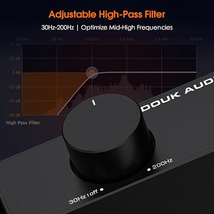 Douk Audio A5 2 Channel TPA3255 Stereo Amp, 300 Watts x2 Mini Hi-Fi Audio Power - Image 4