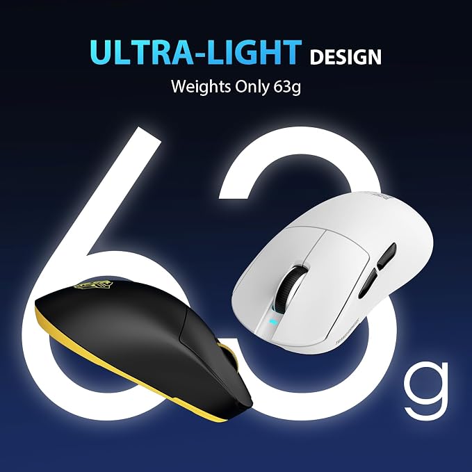 Transformers GM04 63g Lightweight Wireless Gaming Mouse, 12000 DPI, PAW3311 - Image 6