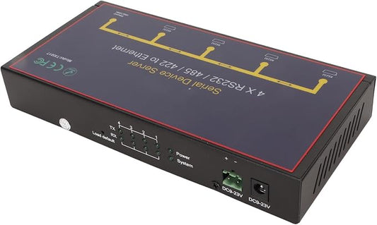 Zyyini 4-Port Serial Device Server Converter, RS232/RS485/RS422 to Ethernet - Image 2