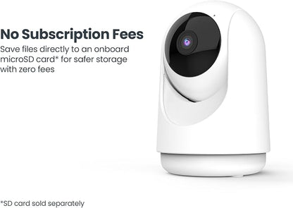 Feit Electric Smart Indoor Pan Tilt Baby Monitor Camera, 2K WiFi Security Camera - Image 5