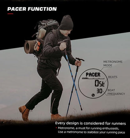 NORTH EDGE ALPS Tactical Outdoor Digital Sports Watch, 50M Waterproof, Calorie - Image 5