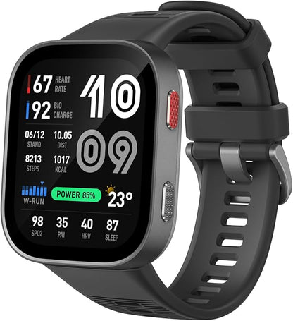 Amazfit Bip Max 50mm Smartwatch, 2.07" AMOLED Display, 20 Days of Battery by Amazfit