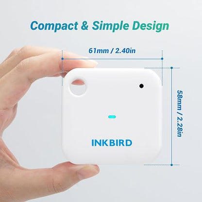 INKBIRD WiFi Thermometer Hygrometer Monitor, Smart Temperature Humidity Sensor - Image 3