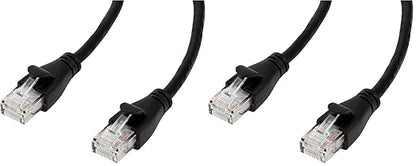 Amazon Basics RJ45 Cat-6 Ethernet Patch Cable, 1Gbps Transfer Speed, 3 Foot by AmazonBasics