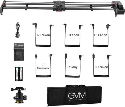 GVM Motorized Camera Slider, Support Video Mode, Time Lapse Photography - Image 5