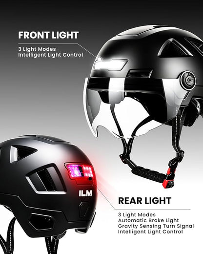 ILM Smart Adult Bike Helmet - Image 6