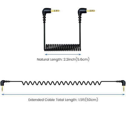 2-Pack 3.5mm Microphone Cable Compatible - Image 5