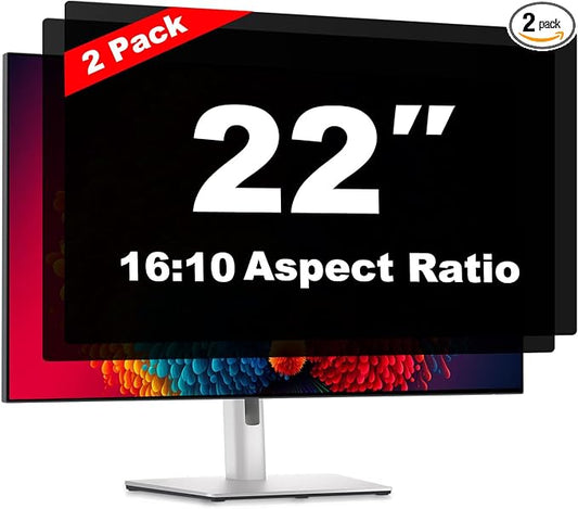 22 Inch Computer Privacy Screen Shield by Pozlle