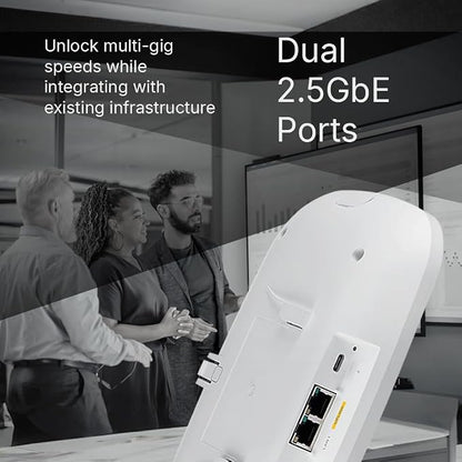 Zyxel WiFi 6 AX5400 Access Point | Dual 2.5GbE LAN Ports | Dual-Radio, Smart - Image 5