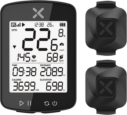 XOSS G+ Gen2 GPS Bike Computer ANT+/ Bluetooth IPX7 Cycling Computer by XOSS