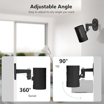 2Pack Ring Camera Wall Mount for Ring Stick Up Cam & Ring Outdoor Cam Plus - Image 3