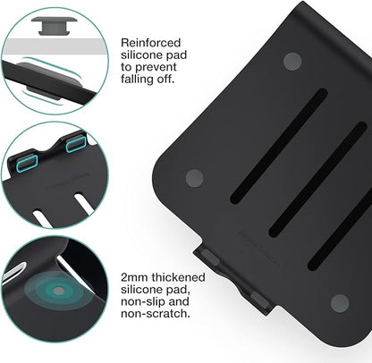 Laptop Stand, Aluminum Notebook Holder Riser Heat-Vent - Image 4