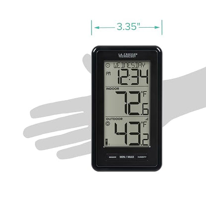 La Crosse Technology 308-43647-INT Digital Black Wireless Thermometer - Image 5