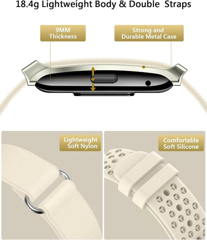 Smart Bracelet for Women Men, Health Activity Fitness Trackers, 24H Sleep - Image 5