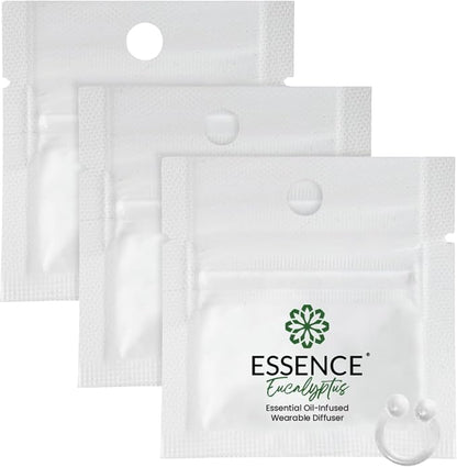 Essence Wearable Aromatherapy Nasal Diffuser – Eucalyptus Essential Oil Nose by Essence