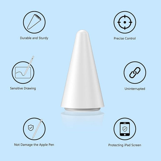 8 Pack Apple Pencil Tips, Replacement Tips Only Compatible - Image 2