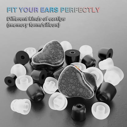 BASN Bmaster5 in Ear Monitors, 1DLC Diaphragm+4BA 5 Drivers Drummers Headphones - Image 5