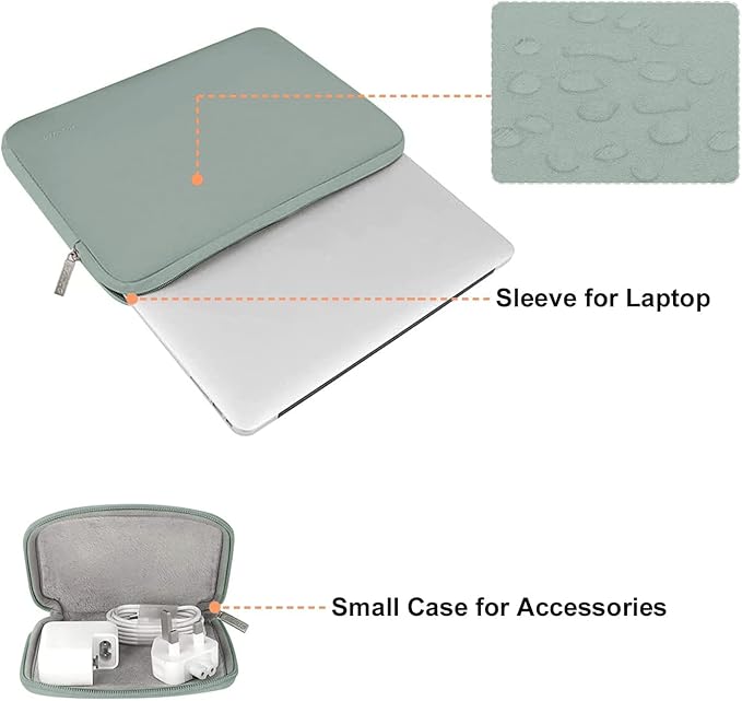 MOSISO Laptop Case 13.3 inch, 13-13.3 inch Laptop Sleeve Bag Compatible - Image 2