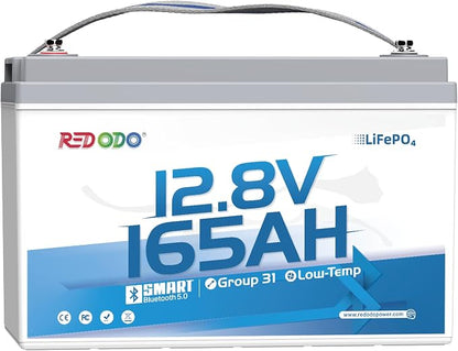 Redodo 12V 165Ah LiFePO4 Battery by PrimeDayRedodoSaveup55