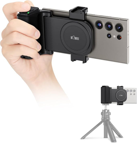 KIWIFOTOS Universal Phone Camera Grip Phone Tripod Mount by KIWIFOTOS