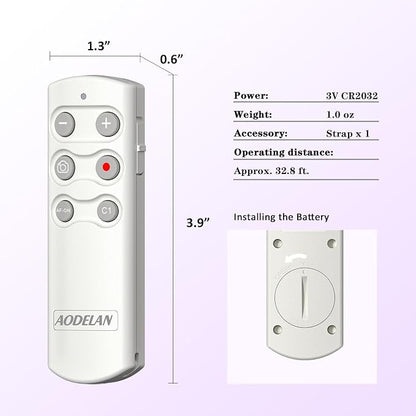AODELAN Camera Wireless Shutter Release Remote Control - Image 8