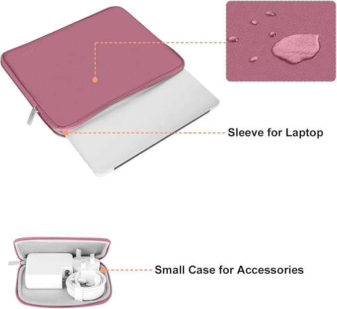 MOSISO Laptop Case 16 inch, 15-15.6 inch Laptop Sleeve Bag Compatible - Image 2