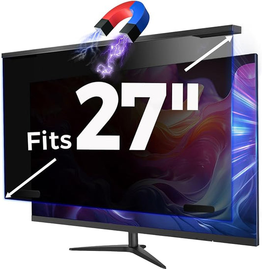 Magnetic 27 Inch Computer Privacy Screen Filter, Hanging Computer Screen by HOME