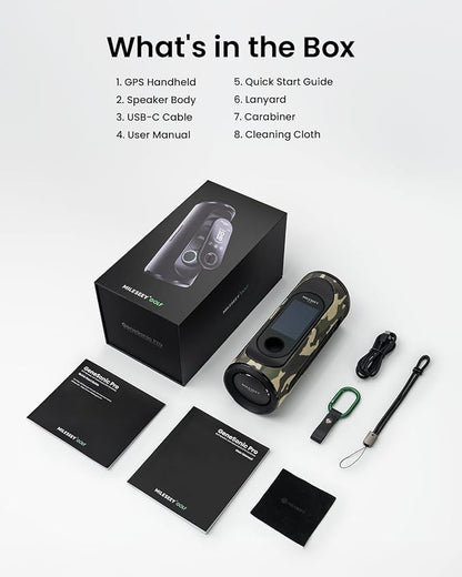 MiLESEEY GeneSonic Pro Golf Speaker - Image 9