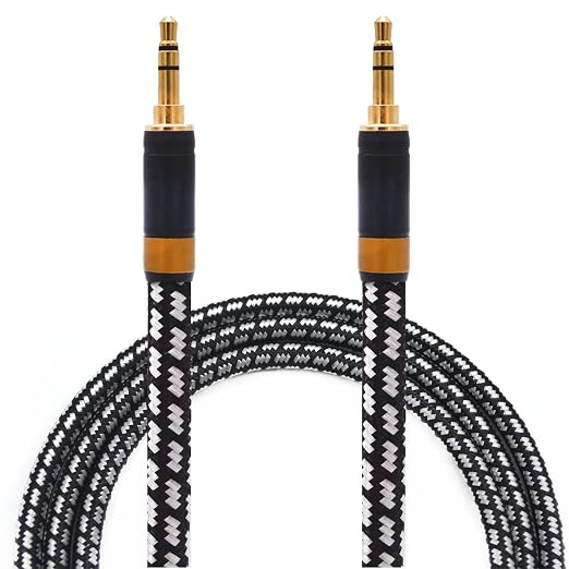 Aux Cord, Audiophile 3.5mm Stereo Audio Cable, Unbreakable and Great by Wekuant