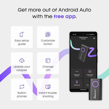 AAWireless Two - Android Auto Wireless Adapter - Convert Factory Wired Android - Image 7