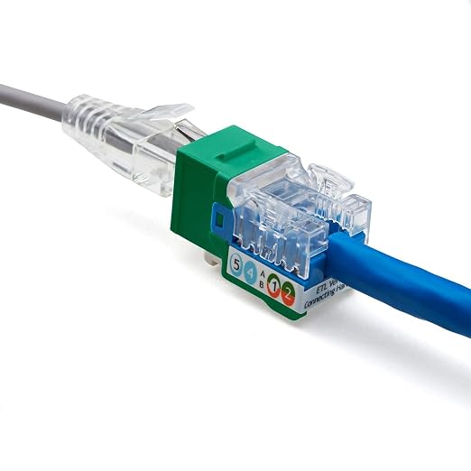 trueCABLE Cat6 Keystone Jack, Unshielded, 90 Degree Punch-Down, PoE++ 100W - Image 7