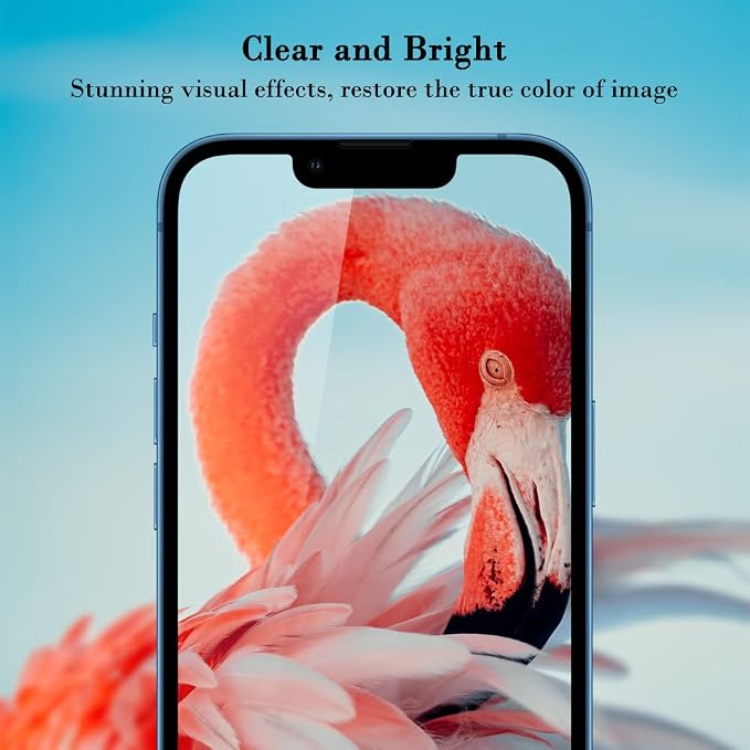 PERFECTSIGHT Screen Protector, HD Clear Tempered Glass, Anti Blue Light - Image 4