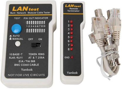 Yankok LANtest Multi-Network Modular Cable Tester Kit - Image 3
