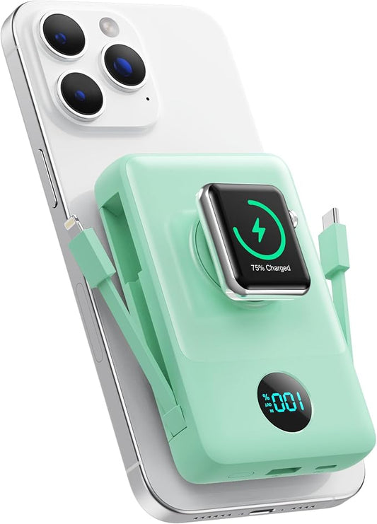Magnetic Portable Charger 10800mAh by APHUWJ