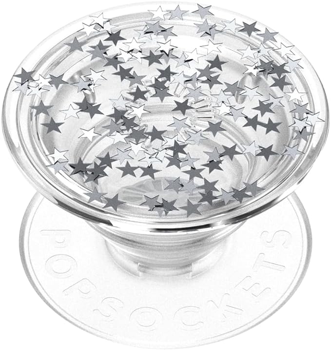​​​​PopSockets Phone Grip with Expanding Kickstand, Adhesive Grip, Glitter by PopSockets