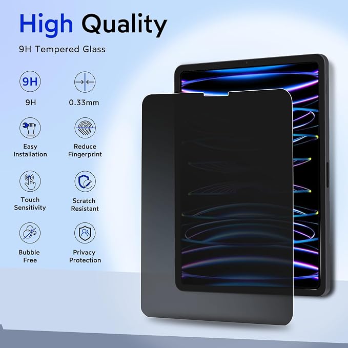 MOBDIK Privacy Screen Protector Compatible - Image 5