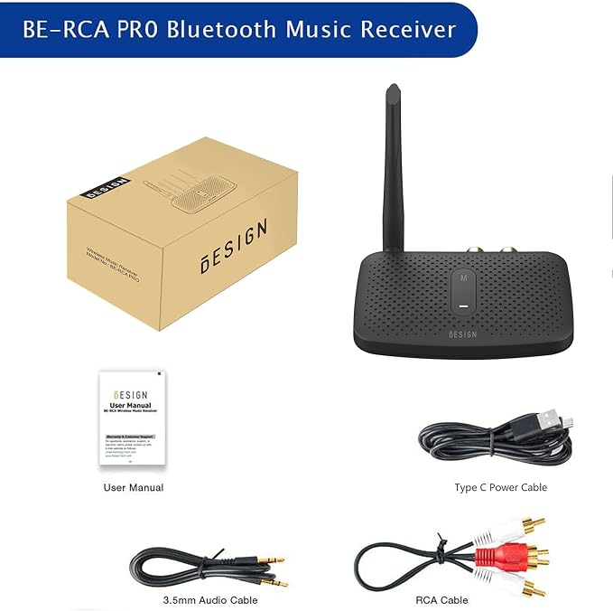 Besign BE-RCA Pro Long Range Bluetooth Adapter - Image 8
