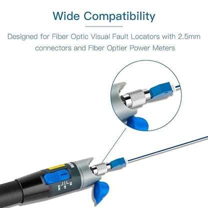 2Pcs Visual Fault Locator Fiber Adapter, Fiber Optic Connector, Single Mode - Image 5