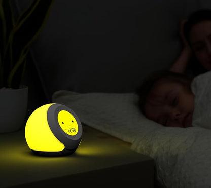 Kids Room Thermometer, Hygrometer and Cute Facial Expressions, Colorful Light - Image 5